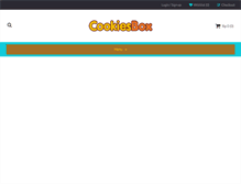 Tablet Screenshot of cookiesbox.com